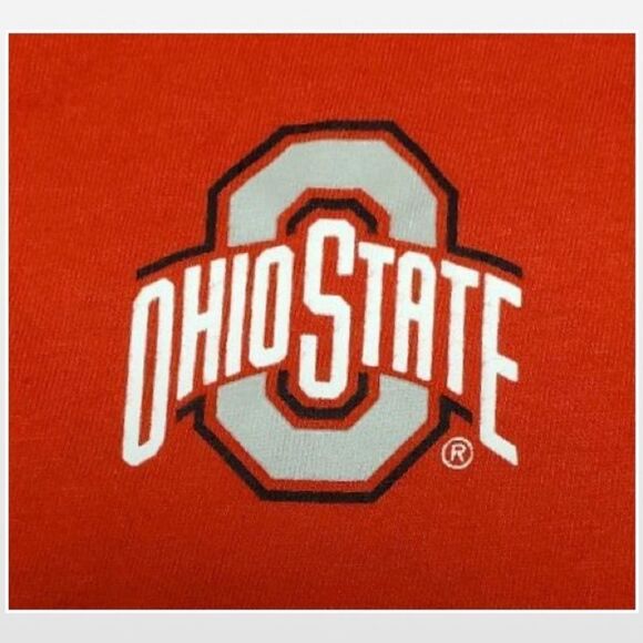Nike Tee Shirt Womens Small Ohio State Football Red White Top - Picture 8 of 12